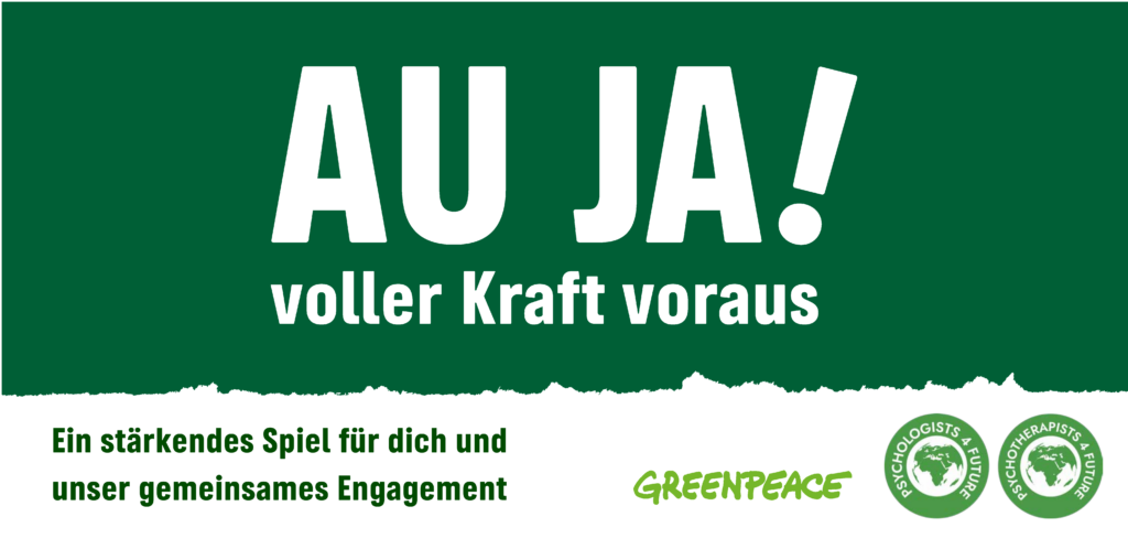 Banner des Klimaspiels AUJA!