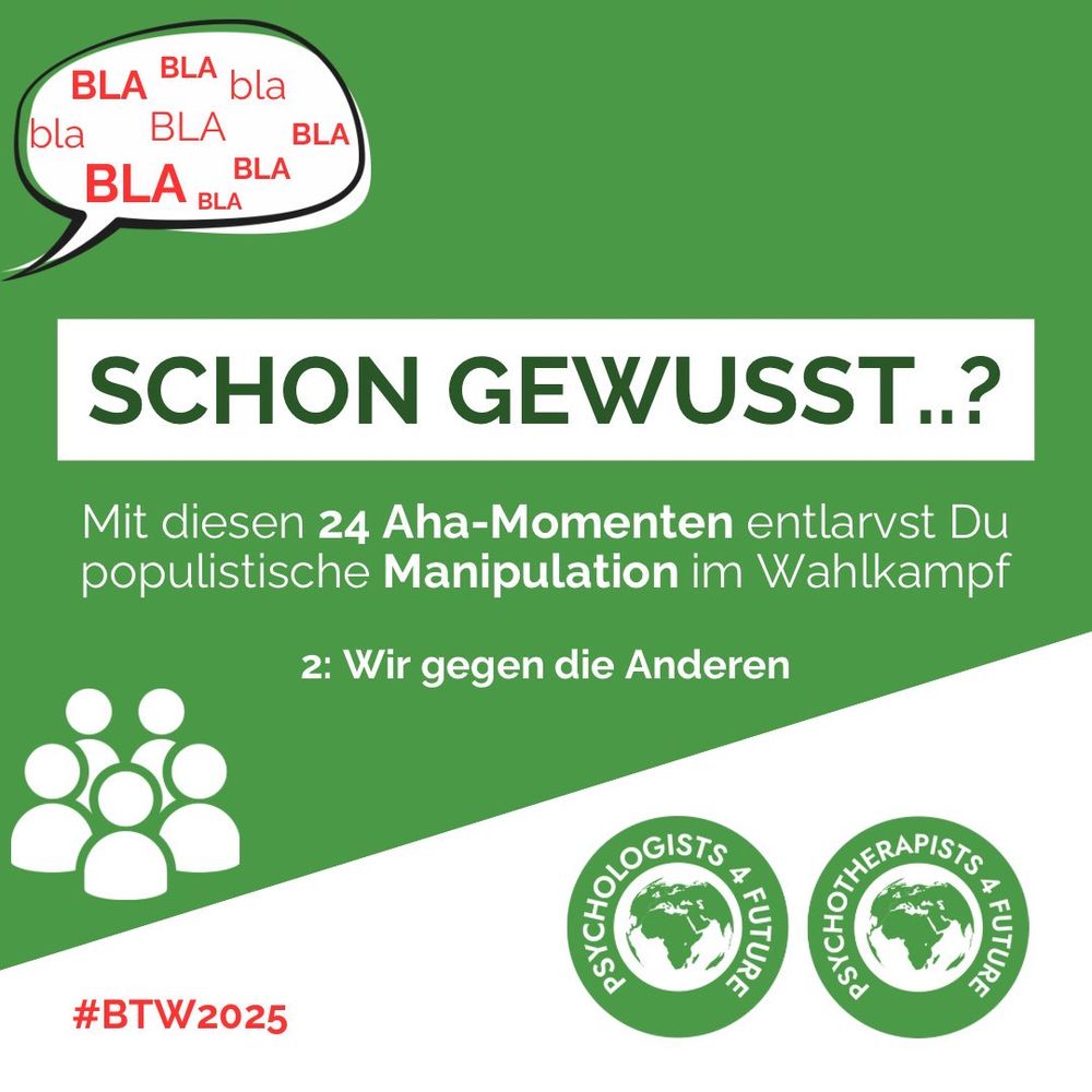 Schon gewusst…? Mit diesen 24 Aha-Momenten entlarvst Du populistische Manipulation im Wahlkampf Wir gegen die Anderen Mit diesen 24 Aha-Momenten entlarvst Du populistische Manipulation im Wahlkampf Wir gegen die Anderen